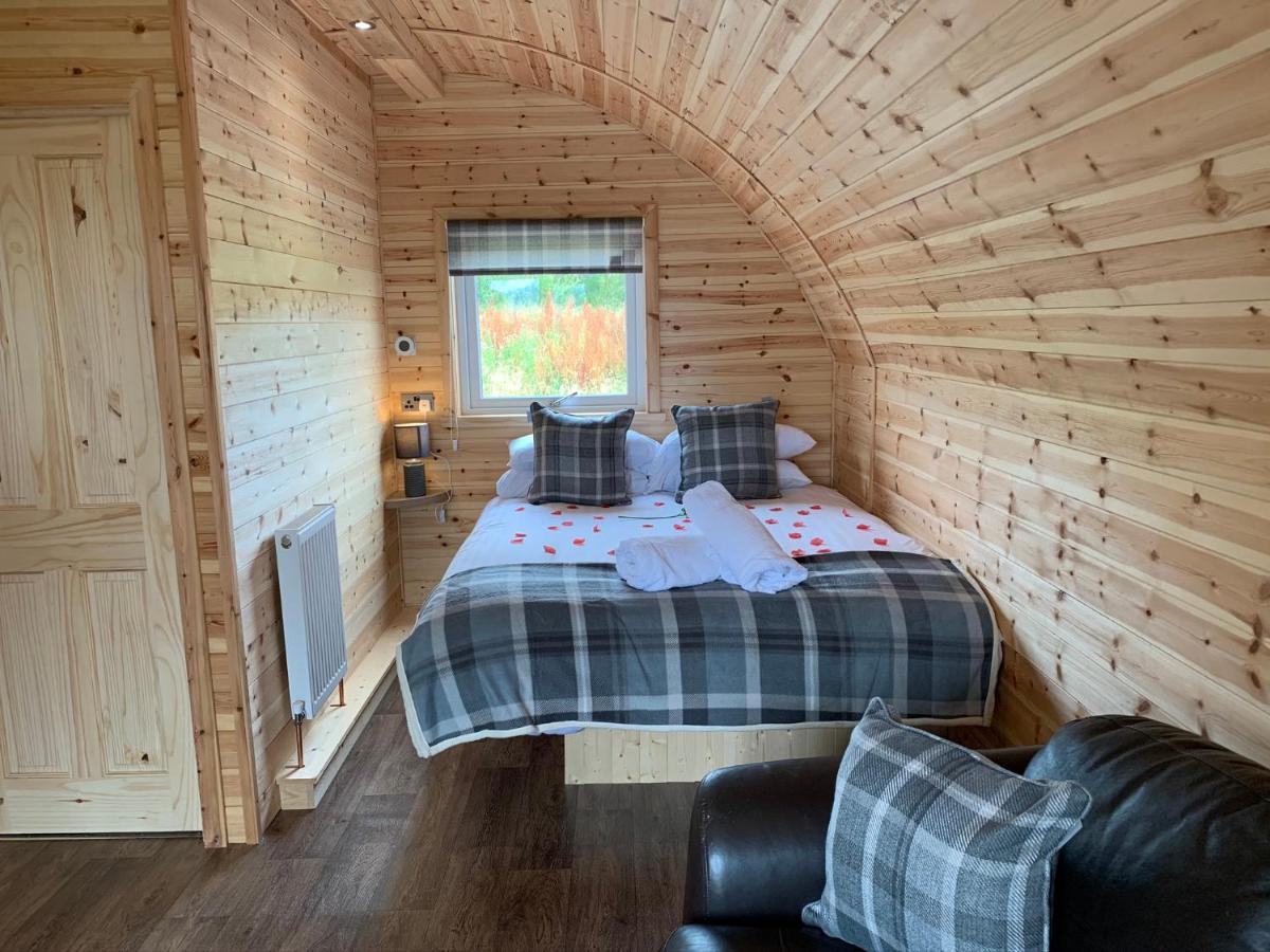 Willa Pond View Pod 3 With Private Hot Tub -Fife - Loch Leven - Lomond Hills Kelty Zewnętrze zdjęcie